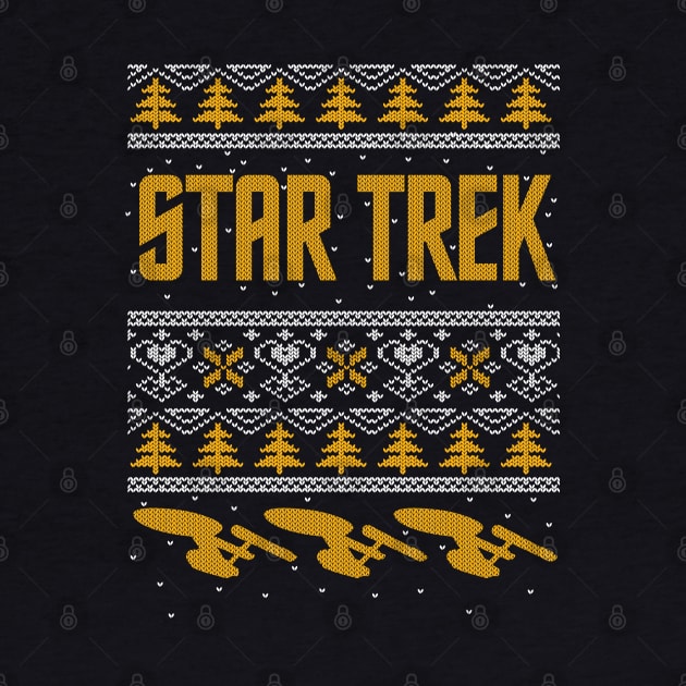 STAR TREK - Ugly Christmas sweater by ROBZILLA